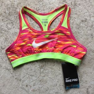 New With Tags Nike Pro Sports Bra Top!